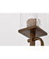 Terrace 1-Light Vanity & Wall Natural Brass