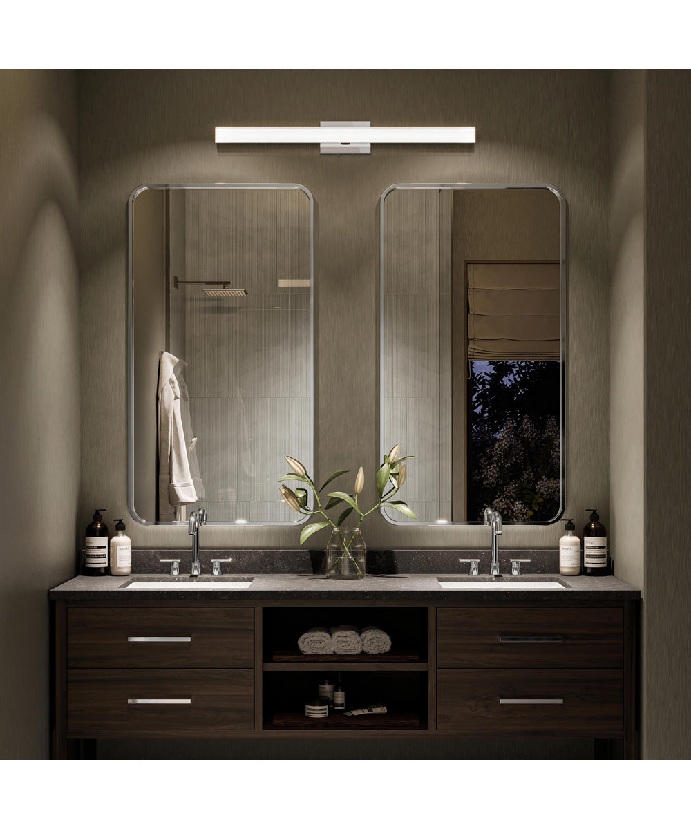 Phase 6.3 36 in. 5CCT Integrated LED Linear Vanity Light Polished Chrome