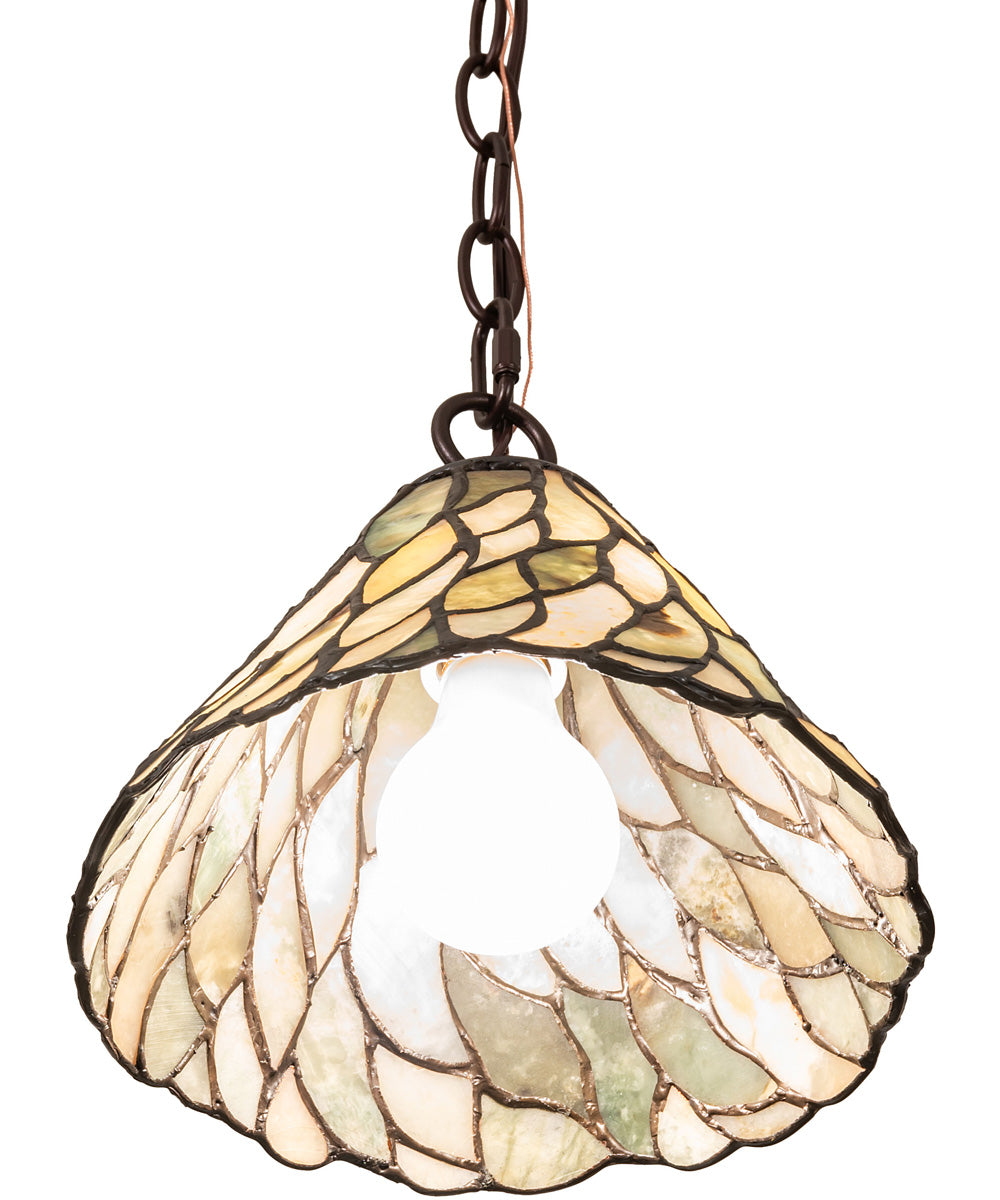 8" Wide Willow Jadestone Mini Pendant