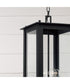Hunt 4-Light Outdoor Hanging-Lantern Black