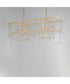 Warren 8-Light Linear Gold Leaf