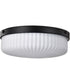 Solara 3-Light Close-to-Ceiling Matte Black