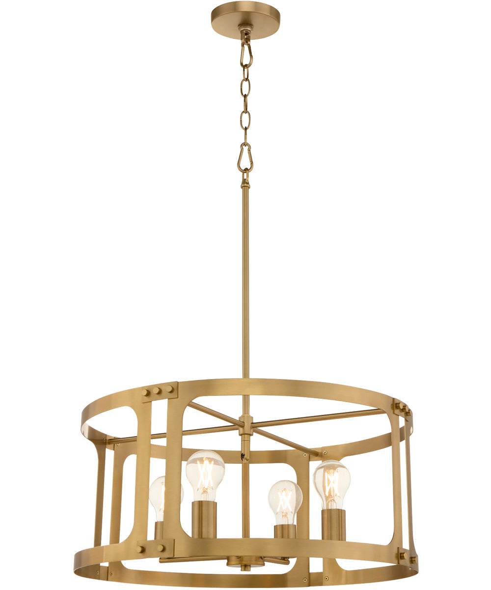Colburn Pendant Brushed Brass