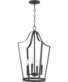 Arden 4-Light Pendant Black