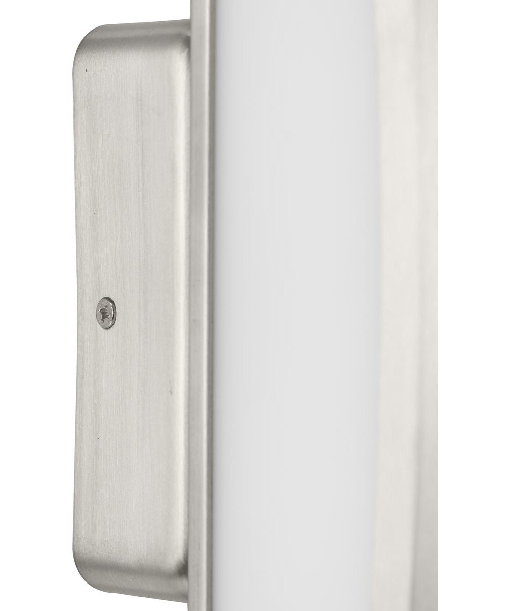 Curvity LED 24 in. Modern 3CCT Integrated LED Linear Vanity Light Brushed Nickel