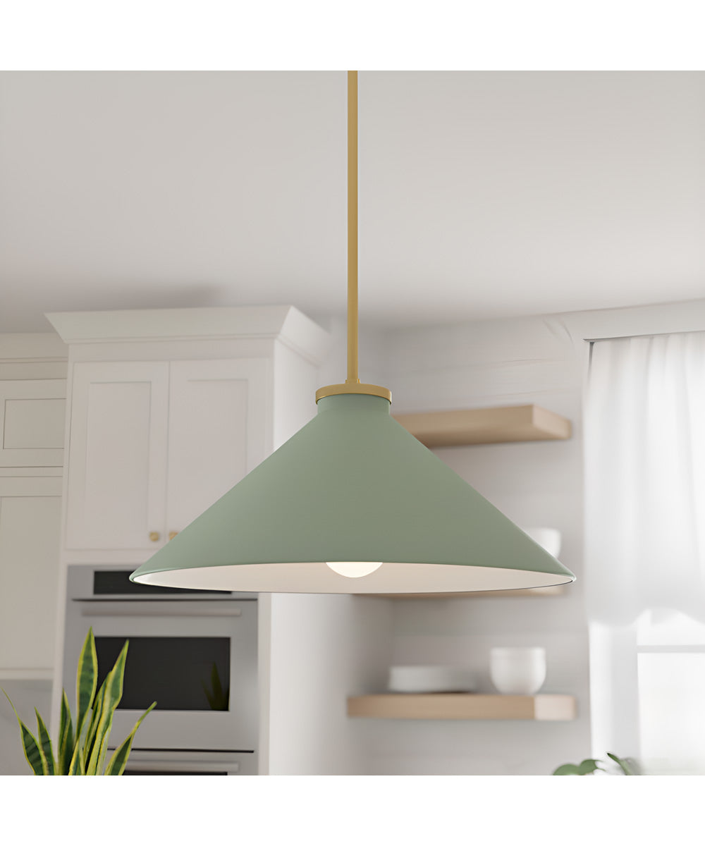 Bradbury 1-light Pendant Brushed Gold