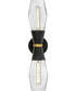Livie 2-Light Large Two Light Sconce in Black
