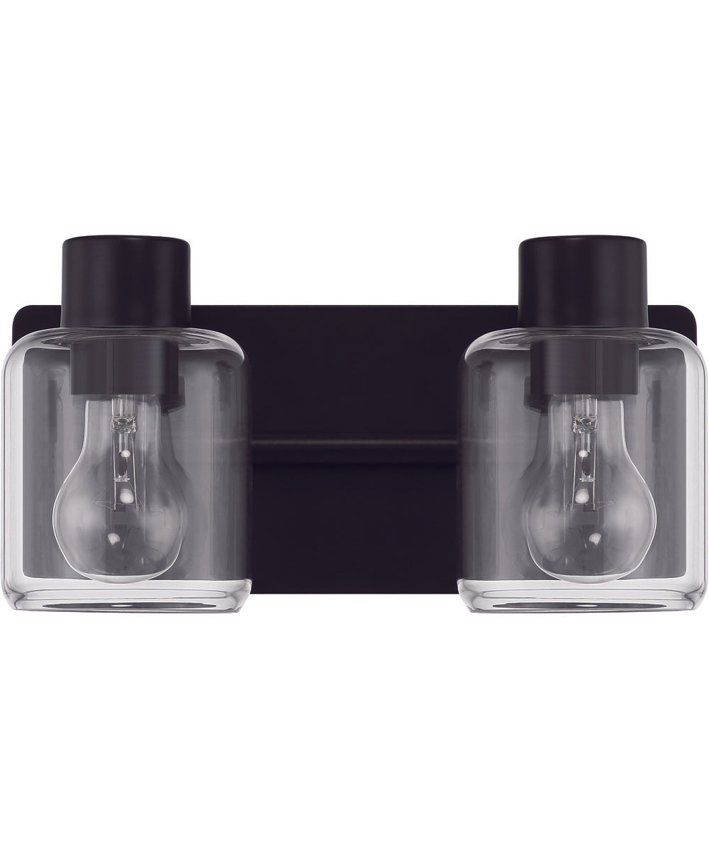 Rori 2-Light Lighting Flat Black