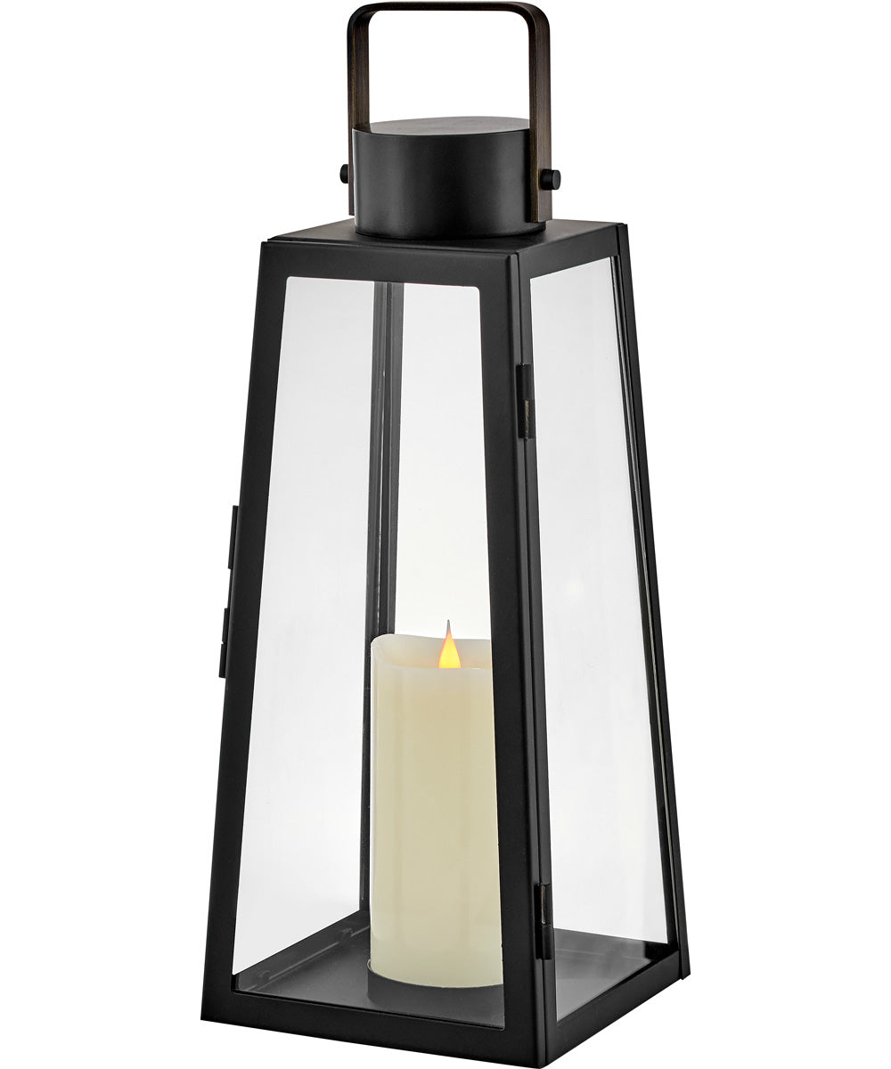 Hugh Medium Decorative Lantern in Black