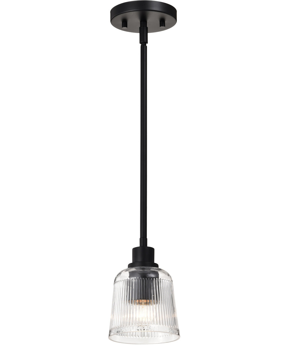 Grayson 1-Light Pendant Matte Black