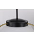 Lakeshore 1-Light Pendant Matte Black