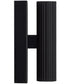 Ian 2-Light Sconce Matte Black