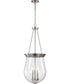 Boliver 3-Light Pendant Brushed Nickel