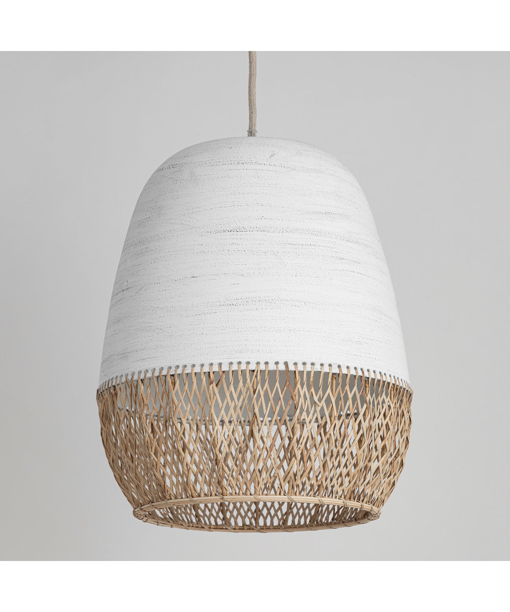 Tamba 1-Light Pendant Ivory