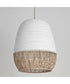 Tamba 1-Light Pendant Ivory