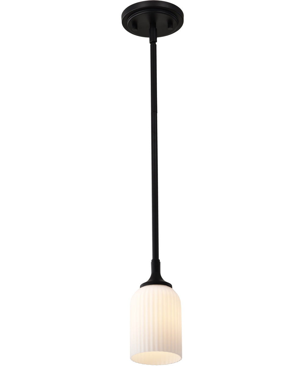 Solara 1-Light Pendant Matte Black