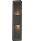 Grate 30 inch LED Outdoor Wall Sconce Architectural Bronze