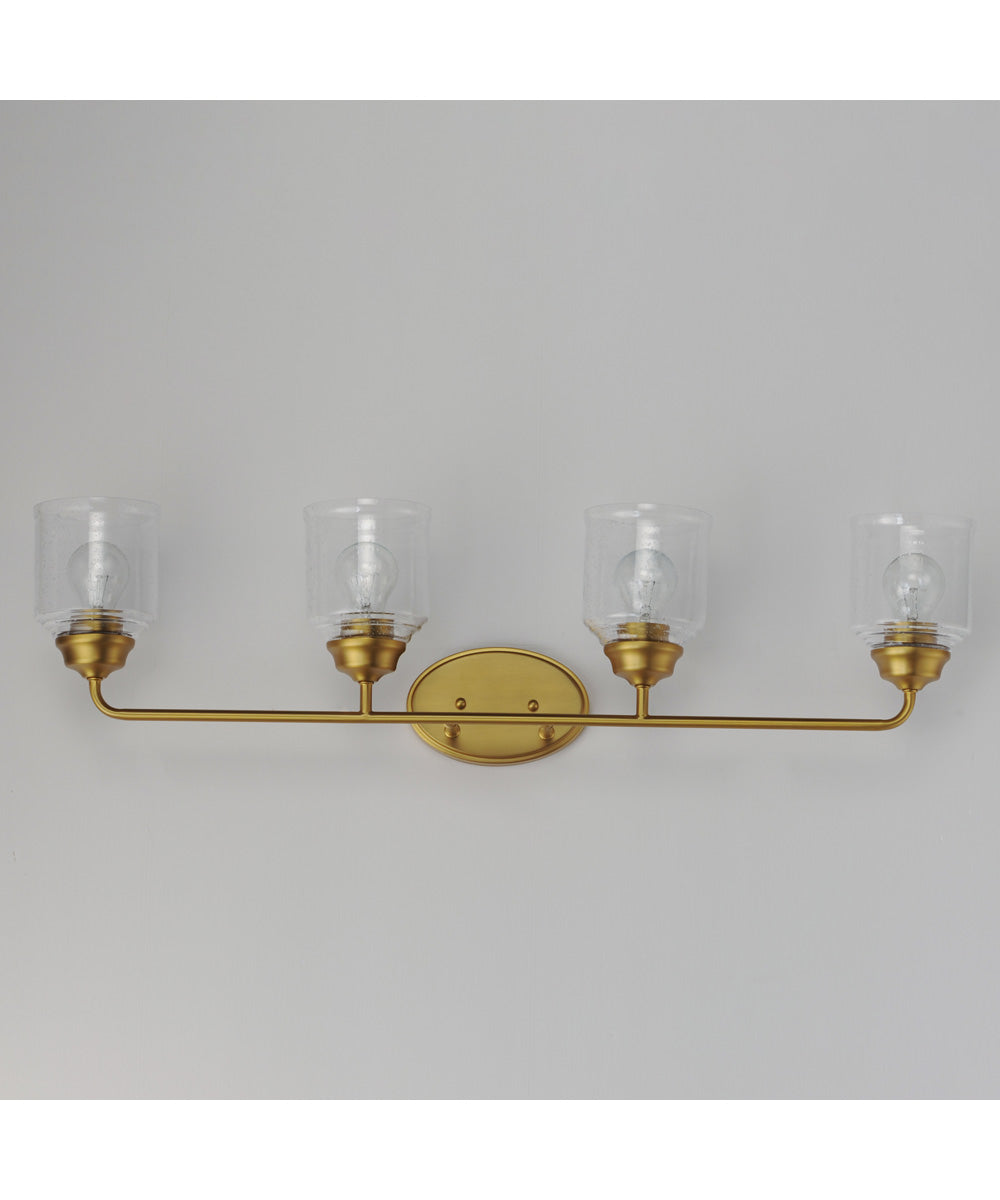 Acadia 4-Light Bath Vanity Natural Aged Brass