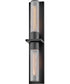 Voight 2-Light Large Wall Mount Lantern in Black