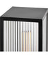 Torrent 1-Light Large Pier Mount Lantern in Black