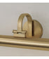 Morgan 1-Light Sconce Matte Brass