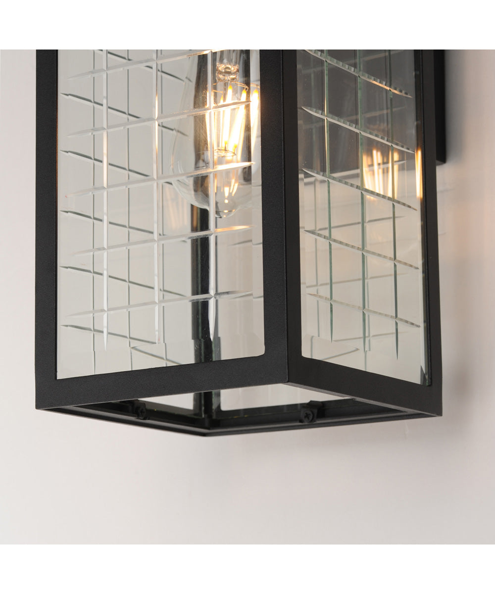 Magnus 1-Light Outdoor Wall Sconce Black
