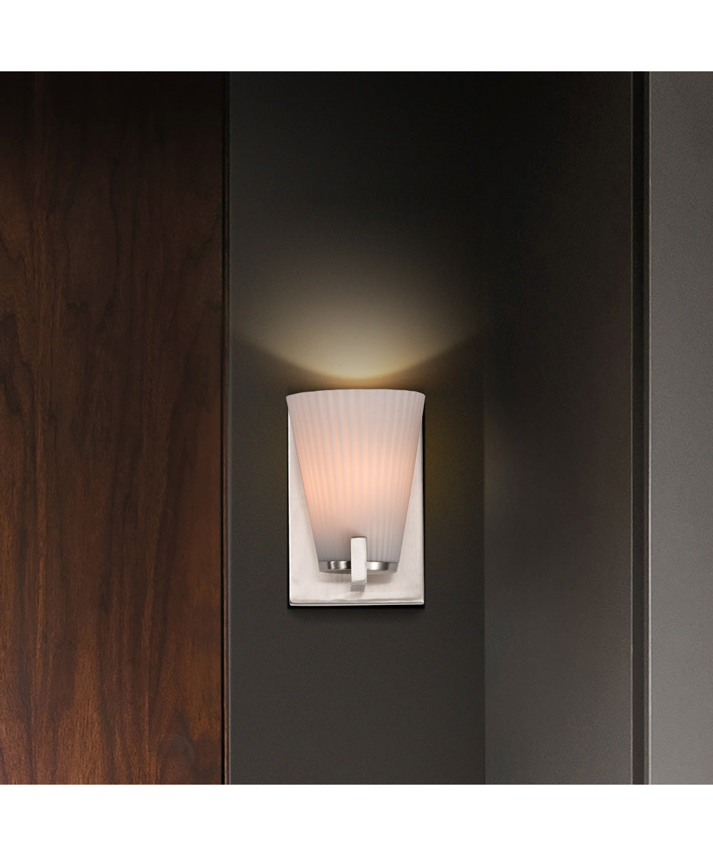 Royale 1-Light Vanity & Wall Brushed Nickel