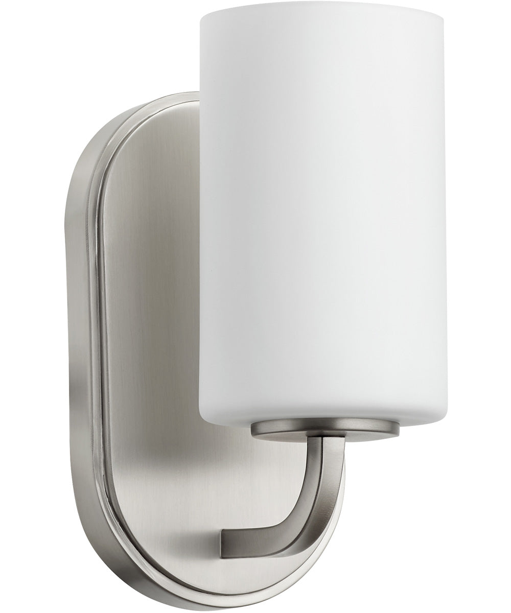 Rutherford 1-light Wall Mount Light Fixture Satin Nickel