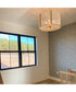 Brynn 4-Light Pendant Aged Brass Painted