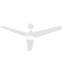Velto 60-in. 3-Blade LED Modern Ceiling Fan Matte White
