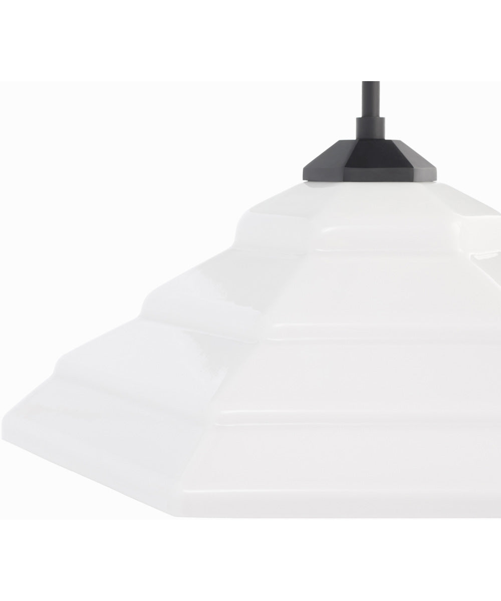 Rainier Pendant Matte Black