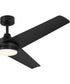 Velto 60-in. 3-Blade LED Modern Ceiling Fan Matte Black