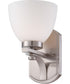 7"W Bentley 1-Light Vanity & Wall Brushed Nickel