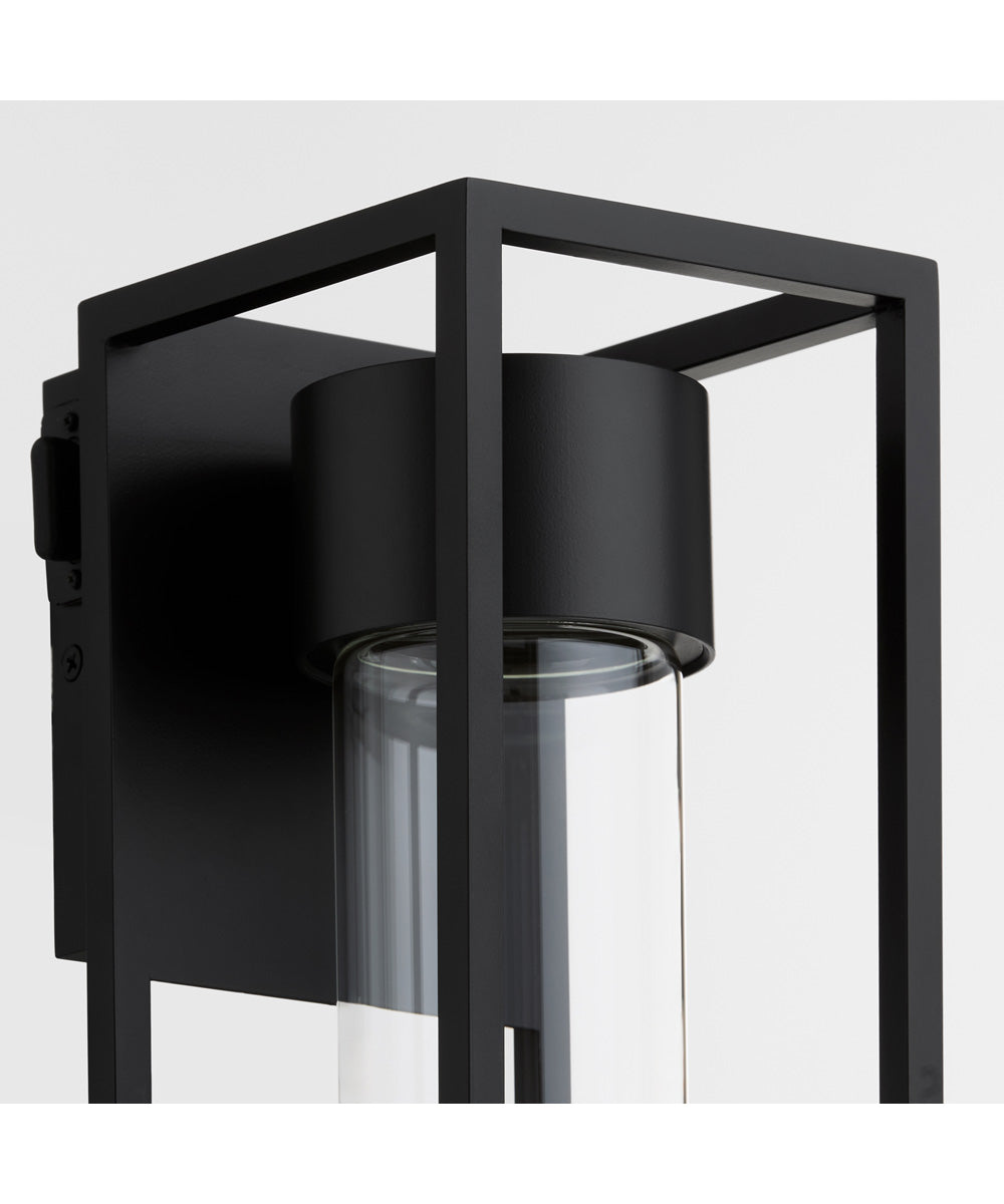 Delgado Outdoor Wall Lantern Wall Mount Light Fixture Matte Black