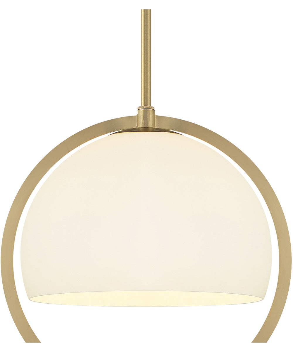 Eterna 1 Light Pendant Brushed Gold