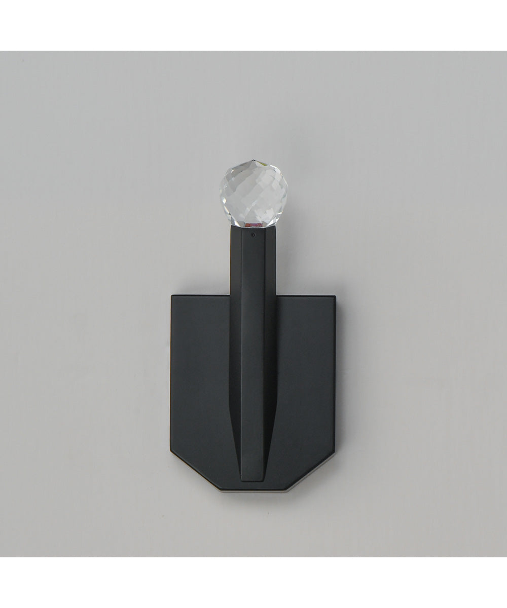 Allumettes 1-Light LED Wall Sconce Black