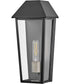 Maclin 1-Light Medium Wall Mount Lantern in Black
