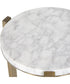 Pietra Carrara Marble Drink Table