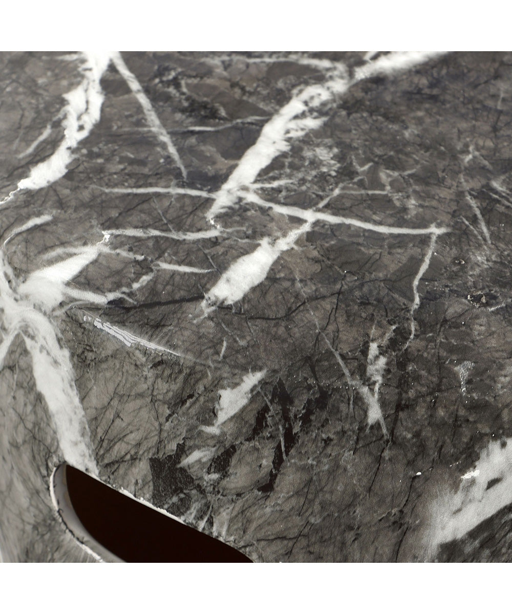 Marvel Marbled Garden Stool