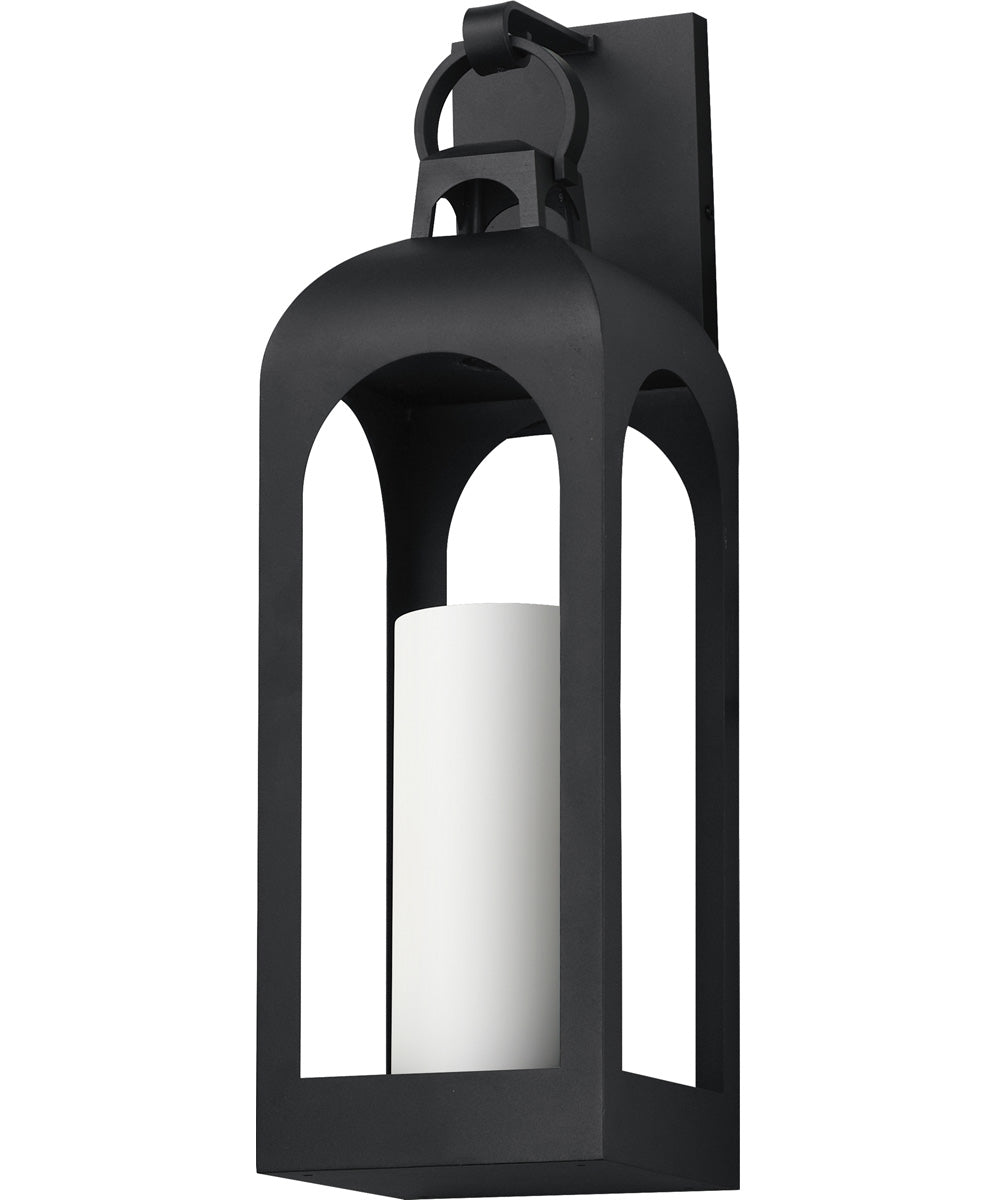 Marrakech 1-Light Wall Sconce Large Black