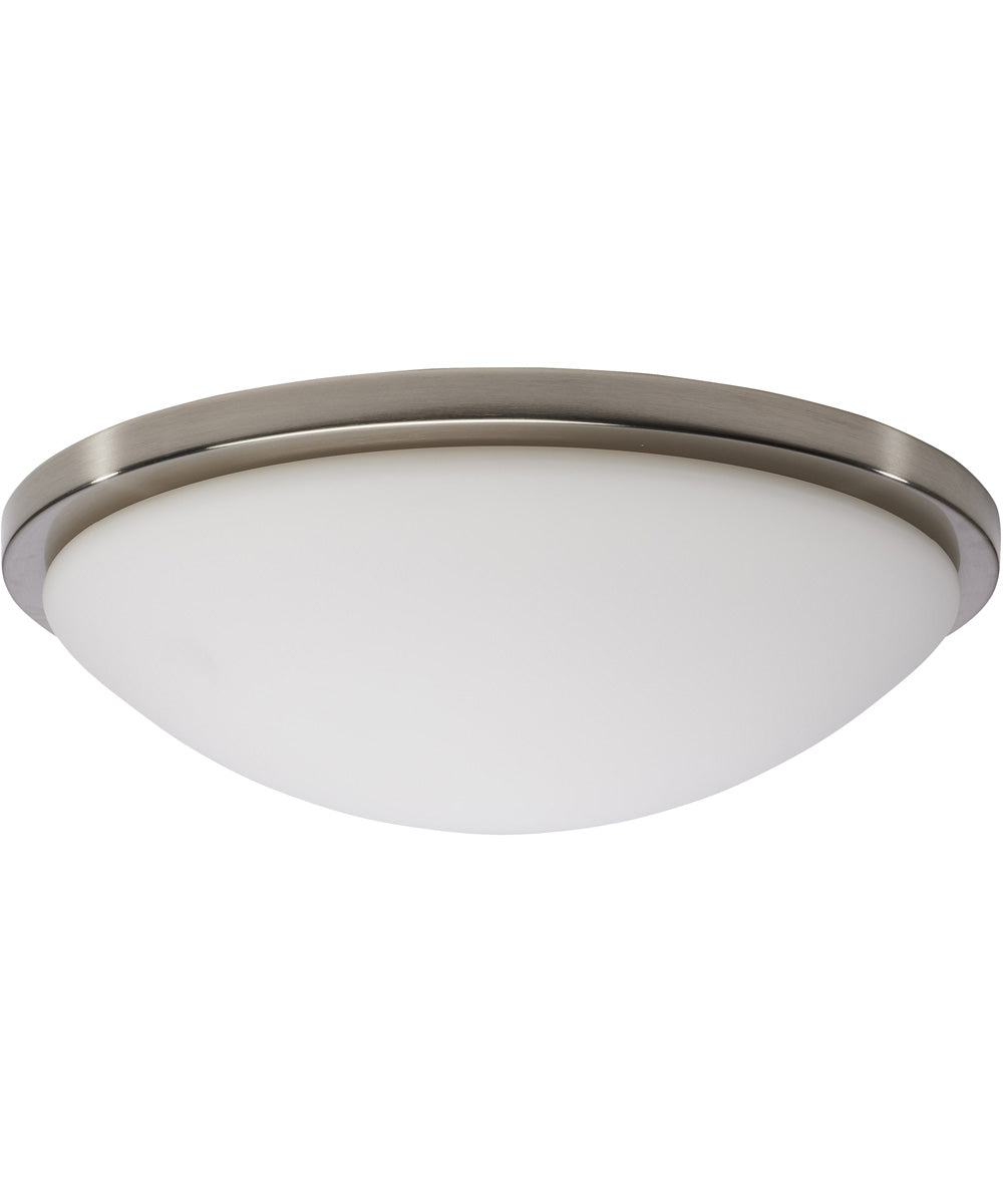 Button  Close-to-Ceiling Brushed Nickel