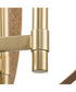 Allegheny 6-Light Pendant Soft Gold