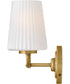 McKenna 2-Light Small Two Light Vanity in Lacquered Brass
