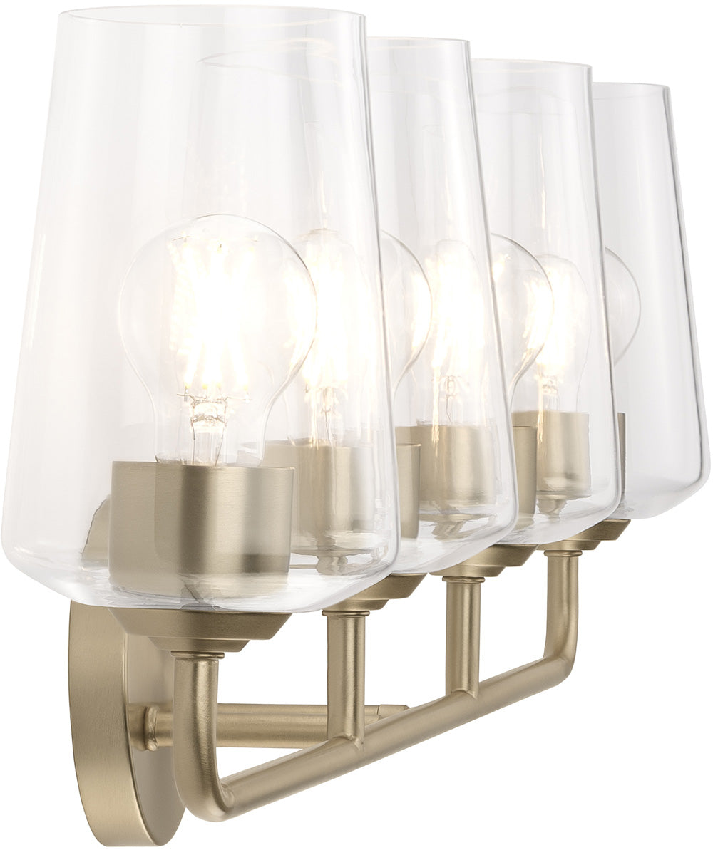 Celino 4-Light Bath & Vanity Champagne Bronze