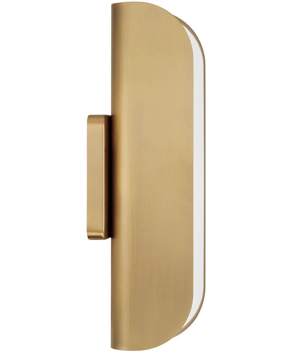 Marcell 1-Light Sconce Aged Brass