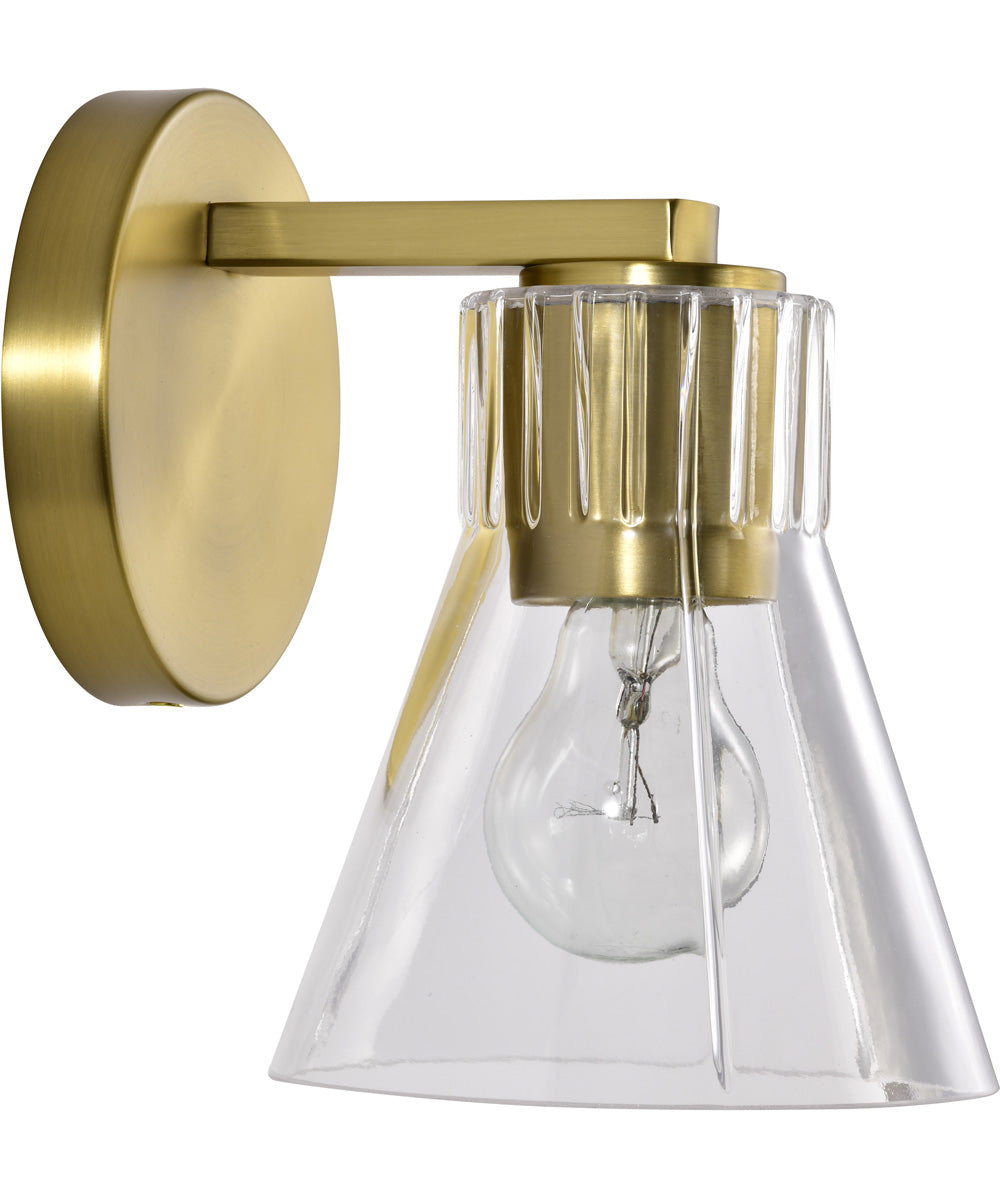 Gianna 1-Light Vanity & Wall Vintage Brass