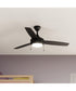 Nolyn 52 in. 3-Blade Modern LED Ceiling Fan Matte Black