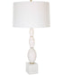 Regalia White Marble Table Lamp