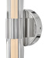 Georgette LED-Light Medium LED Sconce in Polished Nickel
