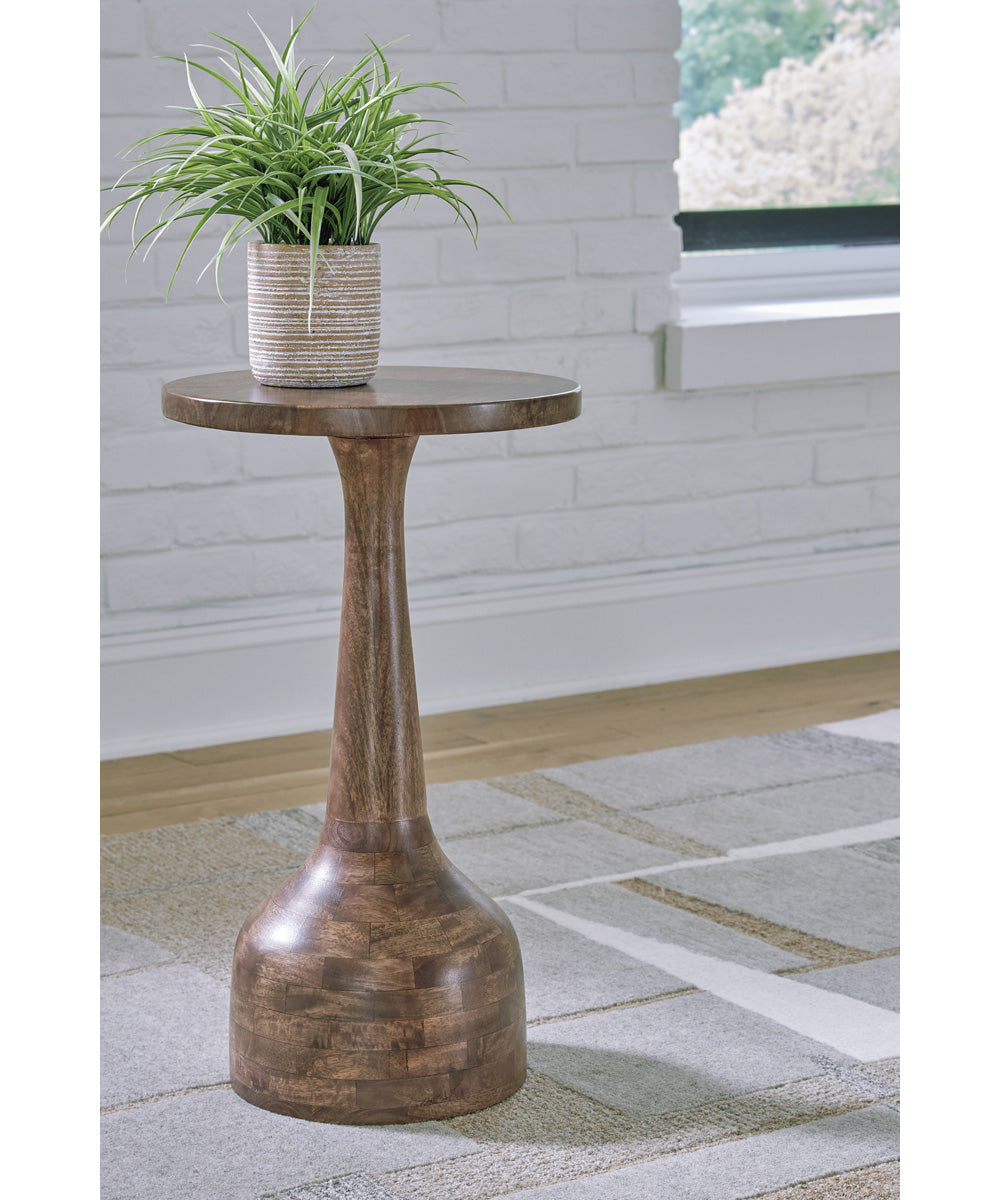 Joville Accent Table Medium Brown